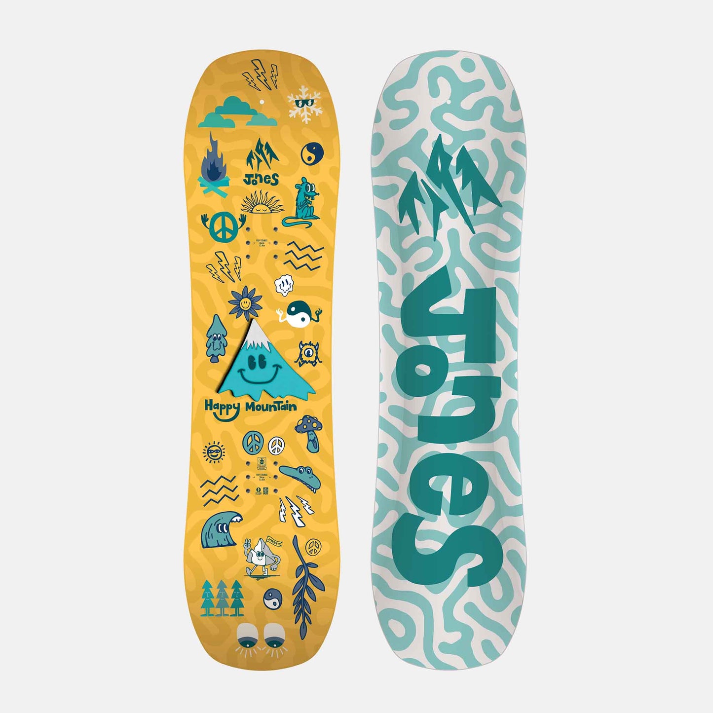 Happy Mountain Set w Bindings