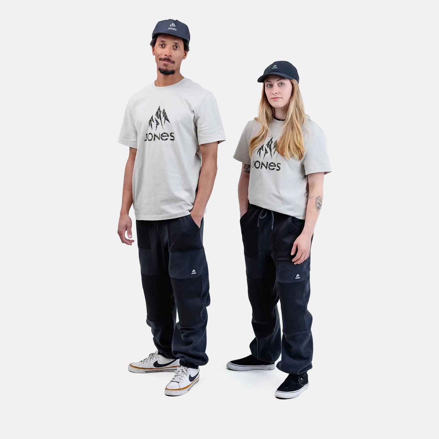 Truckee Organic Cotton Tee | Smoke Gray