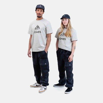 Truckee Organic Cotton Tee | Smoke Gray