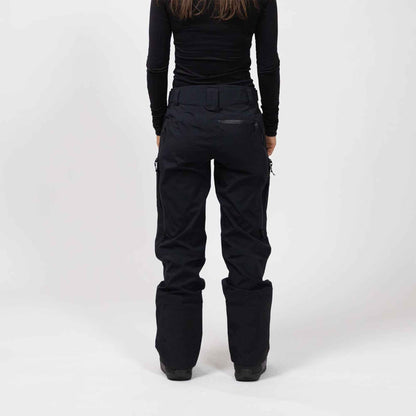 Wms Shralpinist Stretch Recycled Pants | Stealth Black