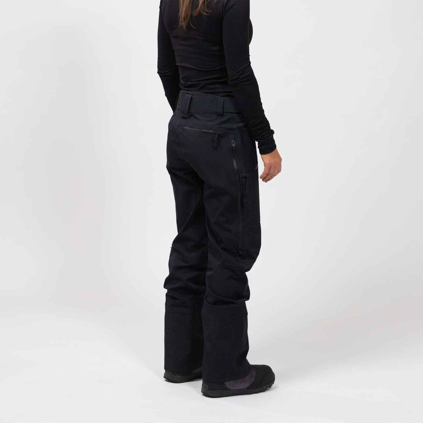 Wms Shralpinist Stretch Recycled Pants | Stealth Black