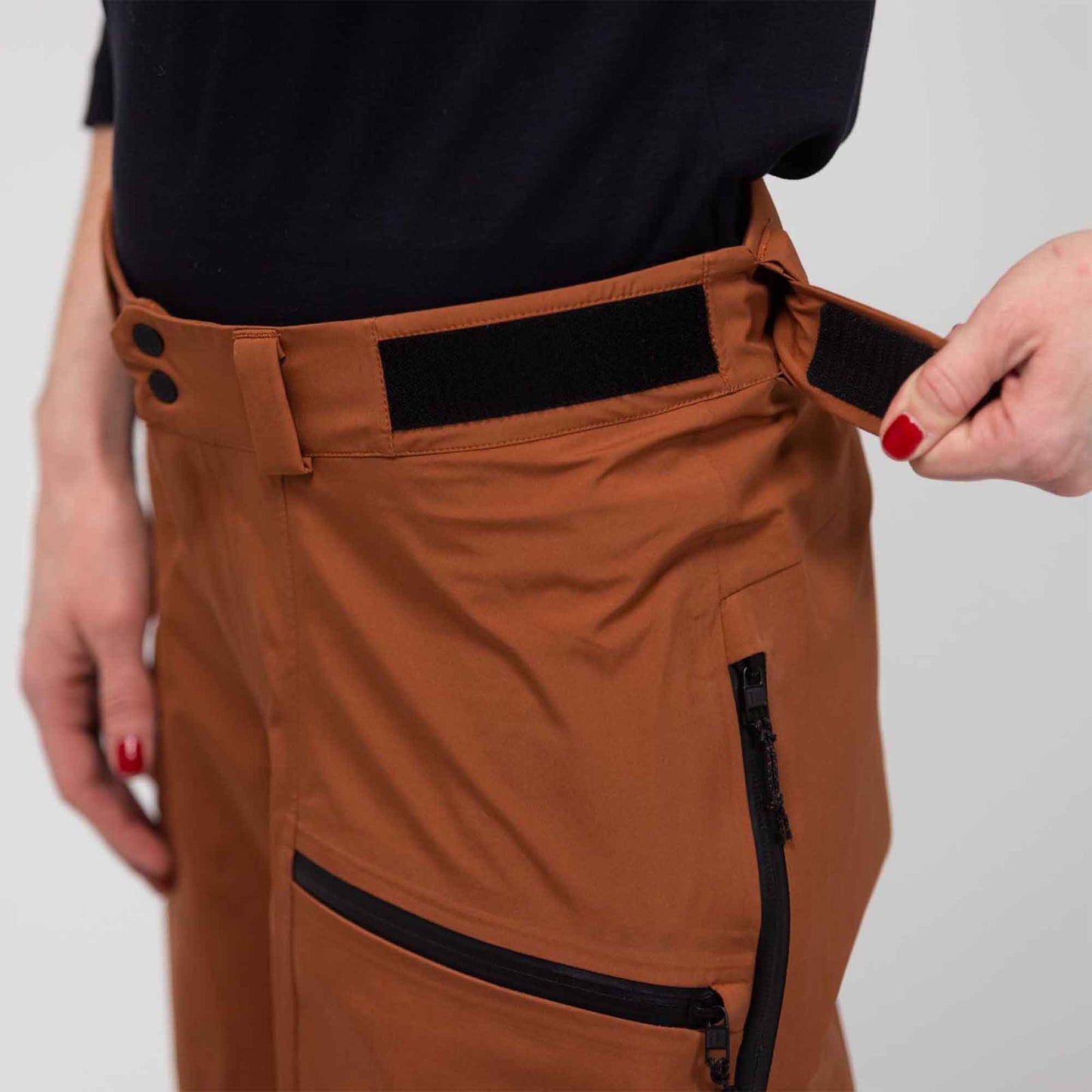 Wms Shralpinist Stretch Recycled Pants | Terracotta