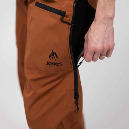 Wms Shralpinist Stretch Recycled Pants | Terracotta