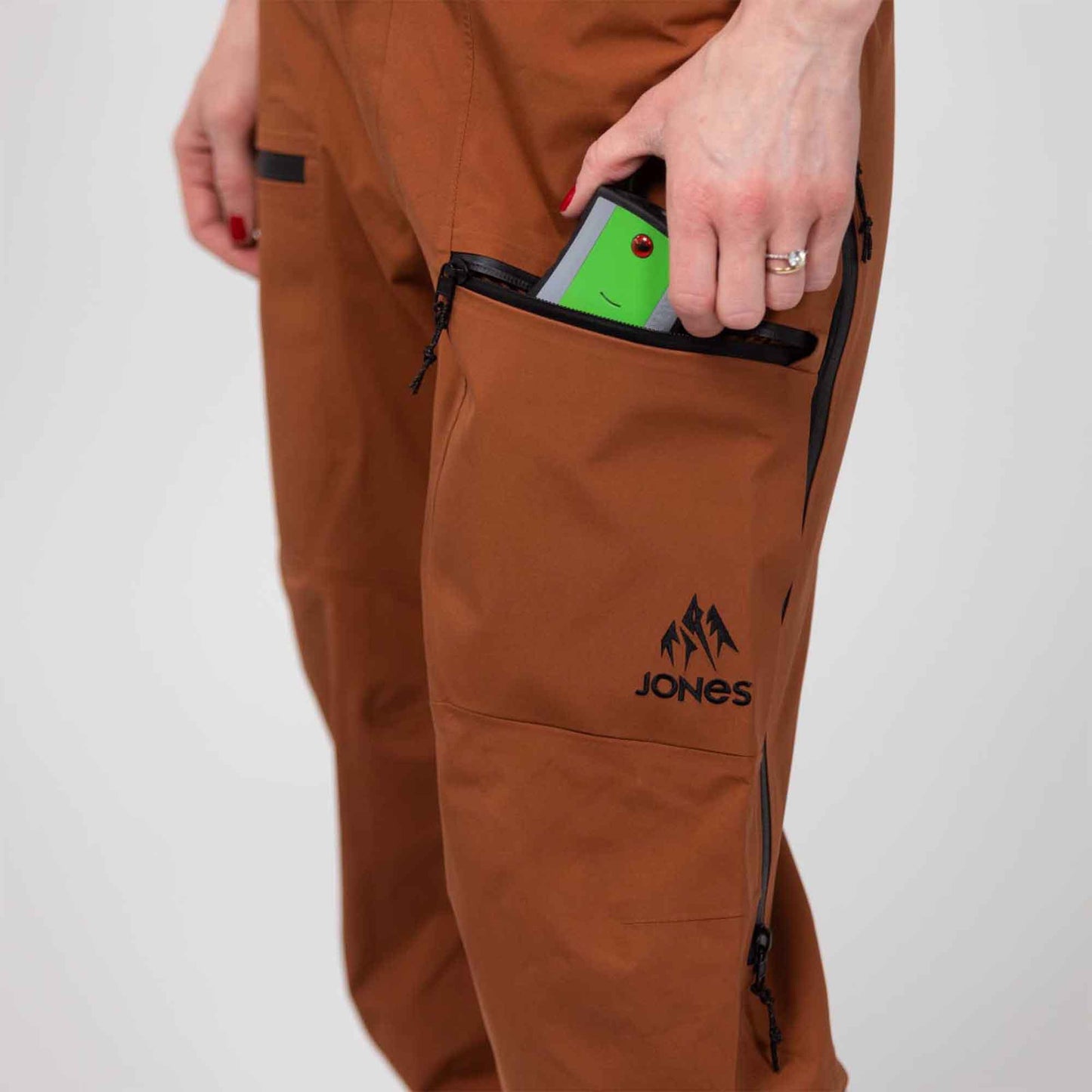 Wms Shralpinist Stretch Recycled Pants | Terracotta