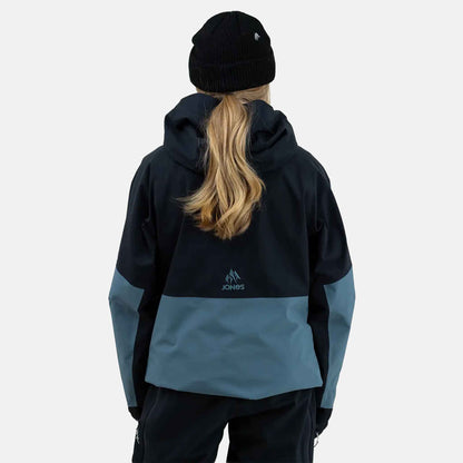 Womens Mtn Surf Recycled Anorak | Stealth Black