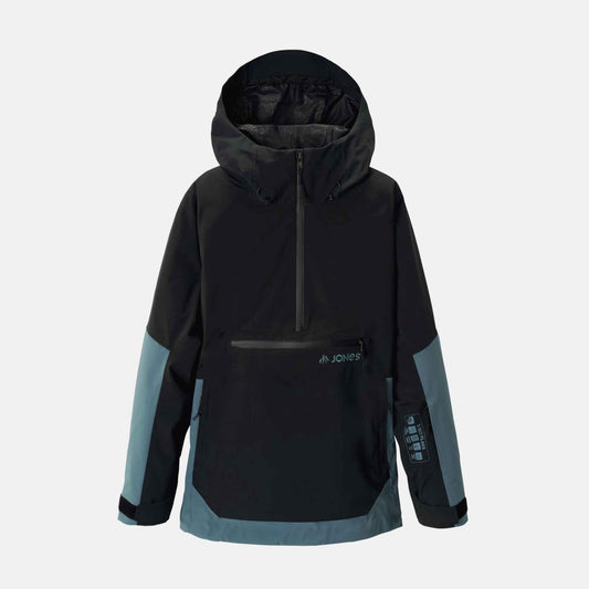 Womens Mtn Surf Recycled Anorak | Stealth Black