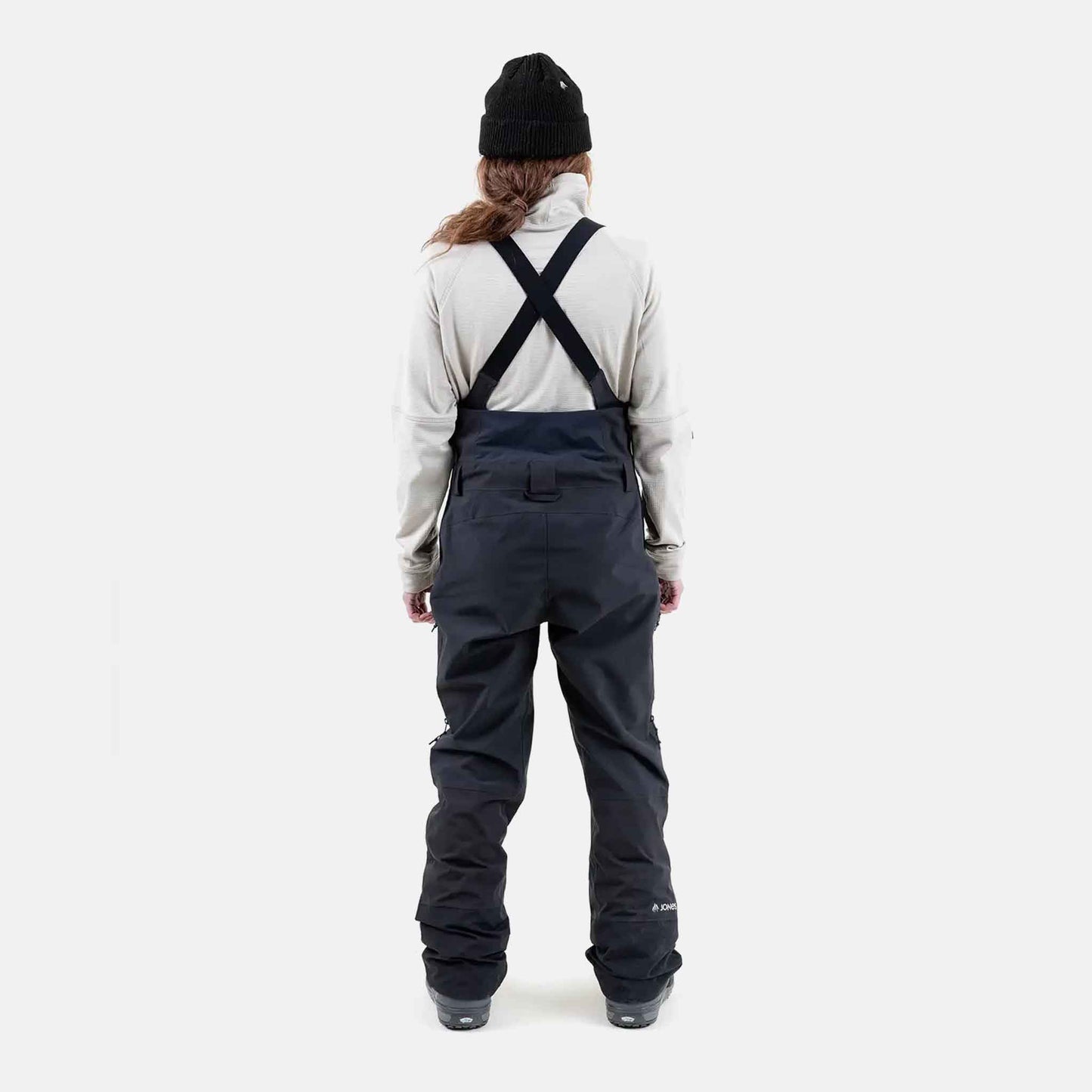 Womens Mtn Surf Recycled Bib Pant | Stealth Black