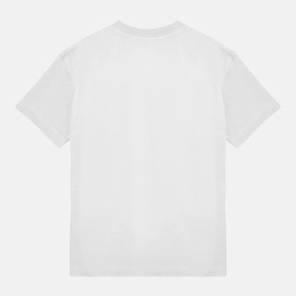 JW Gula Blommor Boxy Tee | Vit