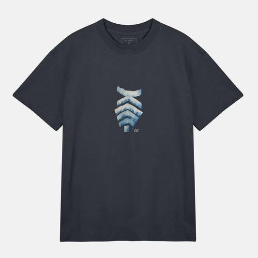 JW Vatten Logo Blå | Svartgrå