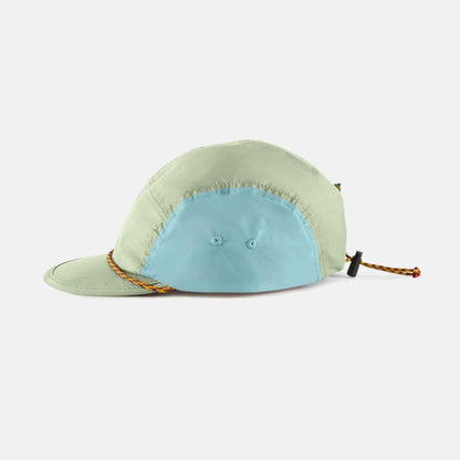 Runa Five Panel Cap | Sea Foam - Mineral Blue