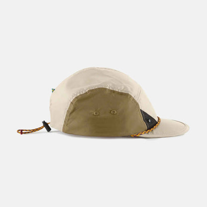 Runa Five Panel Cap | Putty Grey-Olive