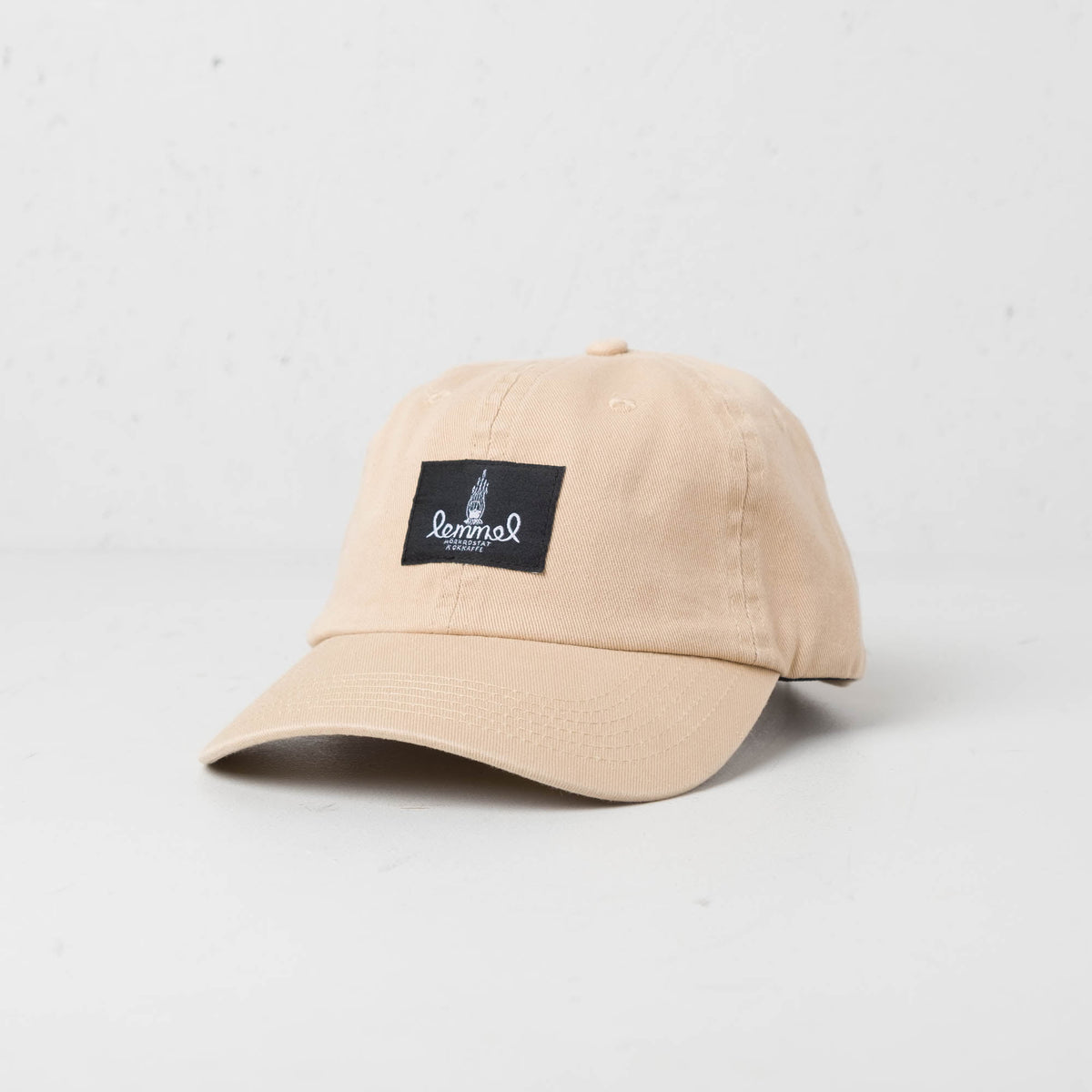Bågen Keps | Tvättad Beige