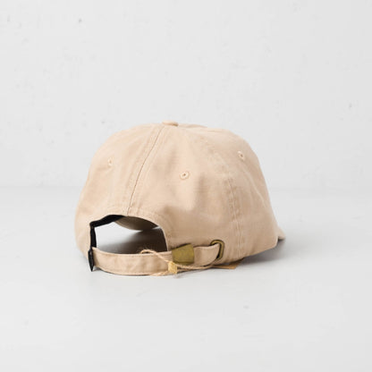 Bågen Keps | Tvättad Beige