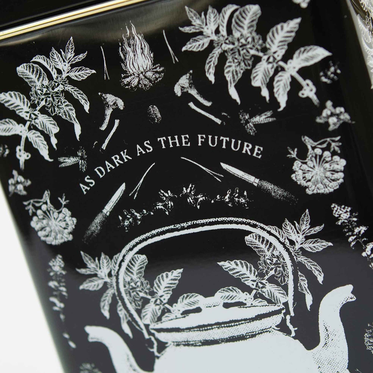 Flat Earth coffee can