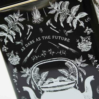 Flat Earth coffee can