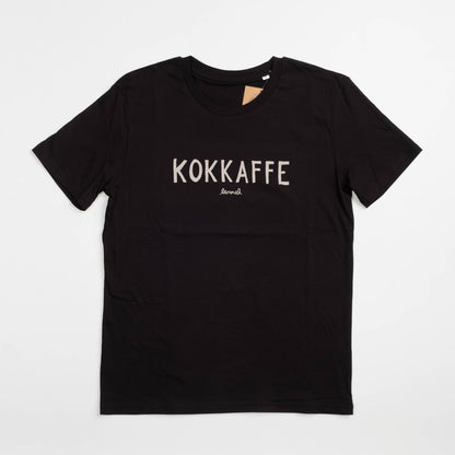 Kokkaffe T-Shirt | Svart