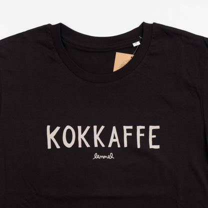 Kokkaffe T-Shirt | Svart
