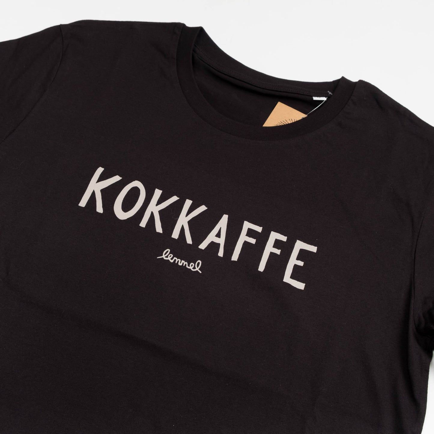 Kokkaffe T-Shirt | Svart