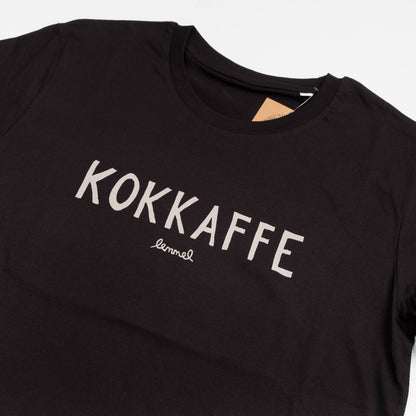 Kokkaffe T-Shirt | Svart