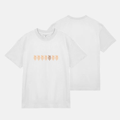 Logo Rad Khaki Boxy Tee | Vit
