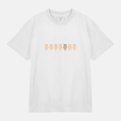 Logo Rad Khaki Boxy Tee | Vit