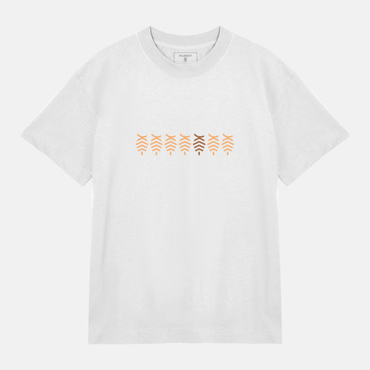 Logo Rad Khaki Boxy Tee | Vit