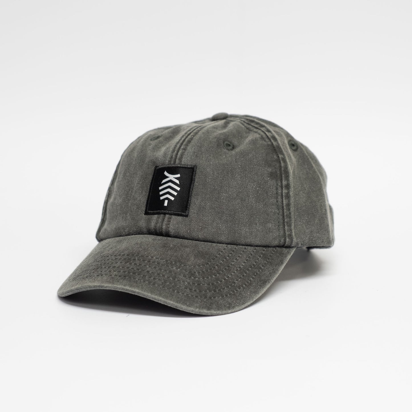 Low profile Vintage Cap | Black / Black