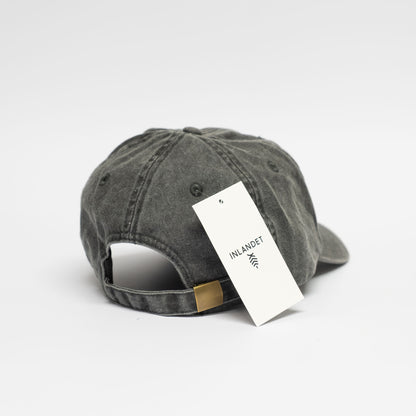 Low profile Vintage Cap | Black / Black