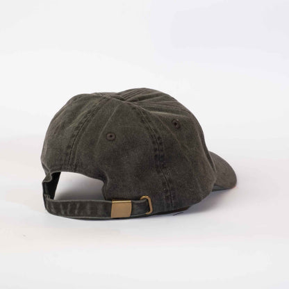 Low profile Vintage Cap | Black / Text