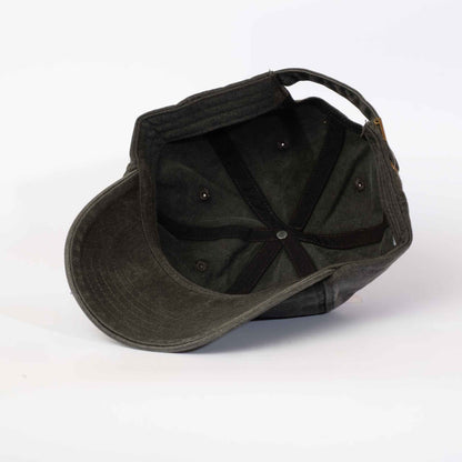 Low profile Vintage Cap | Black / Text
