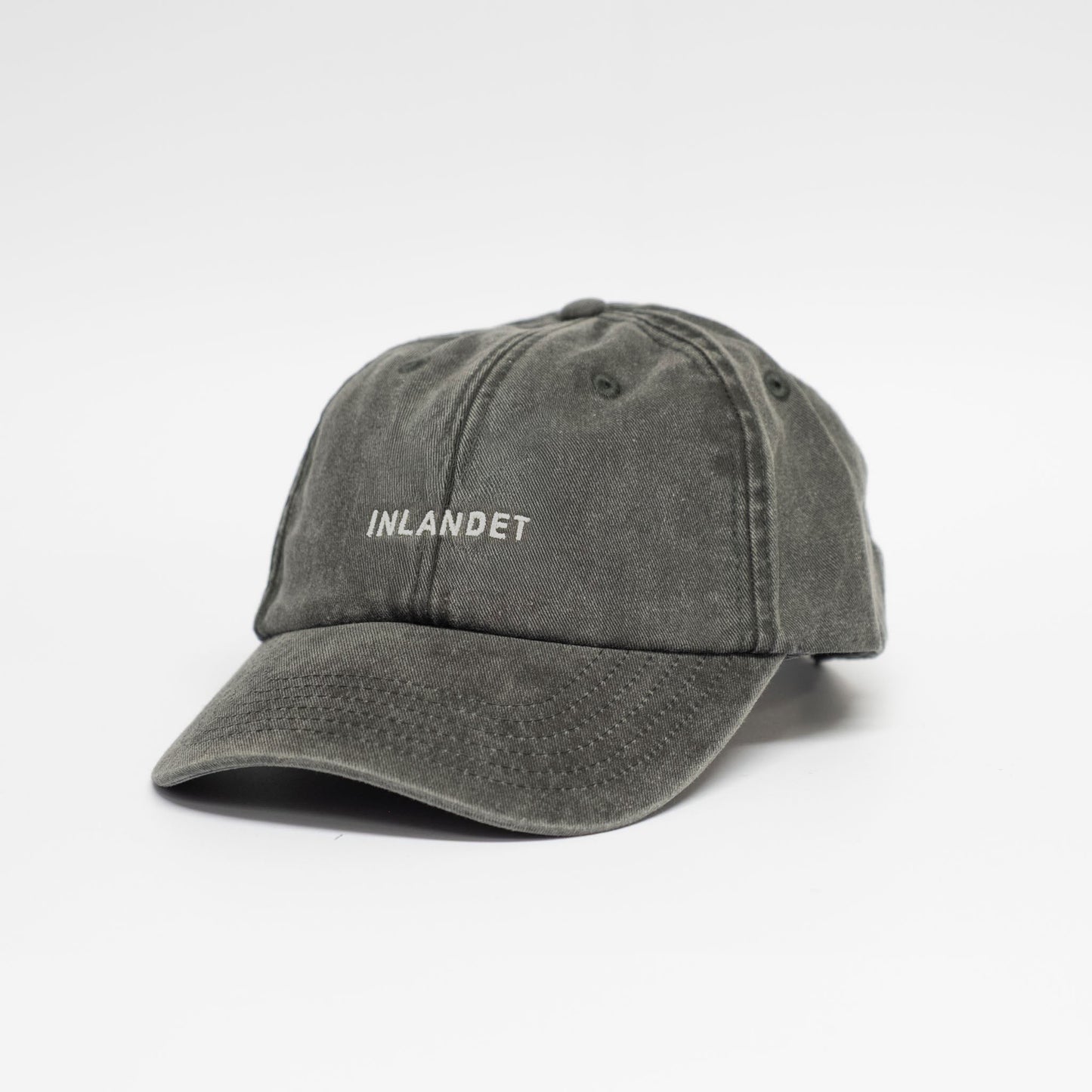 Low profile Vintage Cap | Black / Text