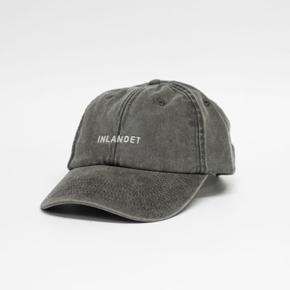 Low profile Vintage Cap | Black / Text