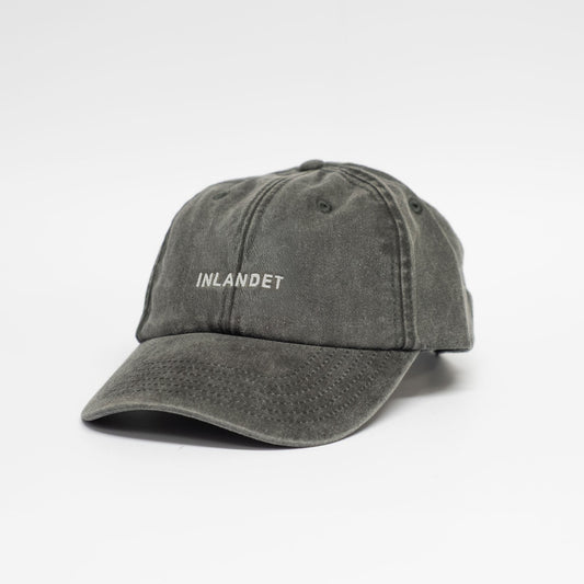 Low profile Vintage Cap | Black / Text