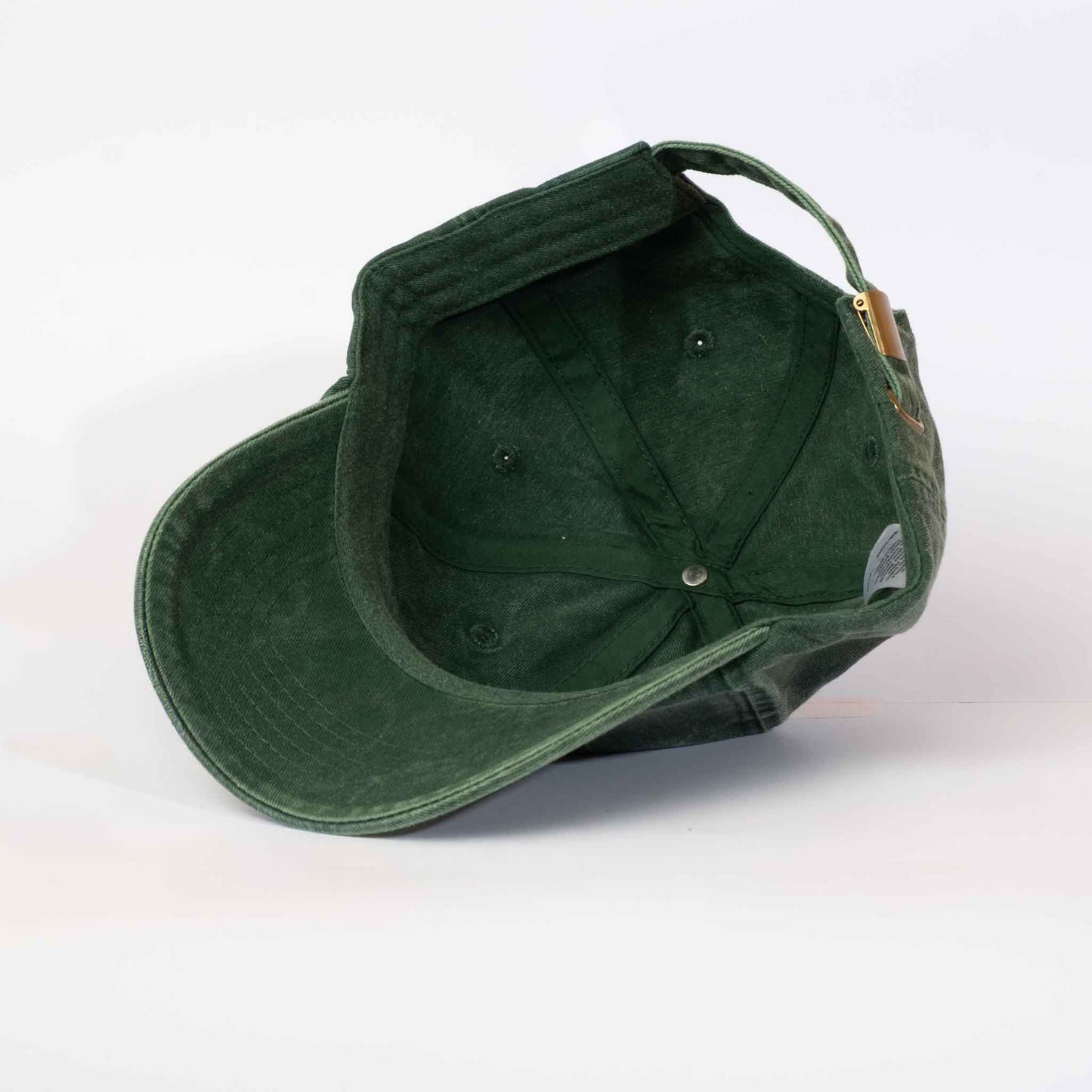 Low profile Vintage Cap | Bottle Green / Text