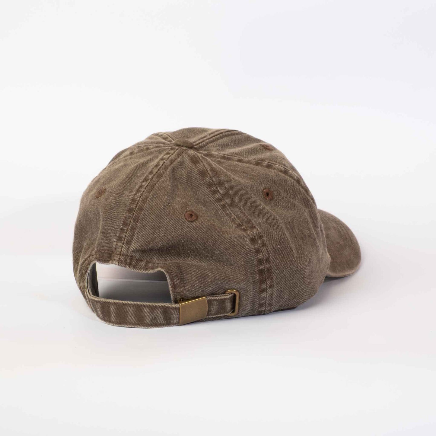 Low profile Vintage Cap | Brown / Leather