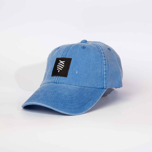 Low profile Vintage Cap | Corn Flower / Black