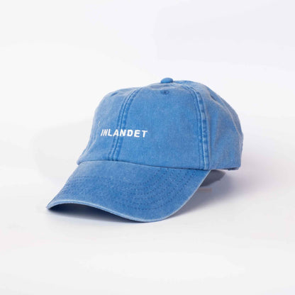 Low profile Vintage Cap | Corn Flower / Text