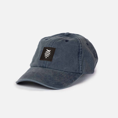 Low profile Vintage Cap | Denim / Black