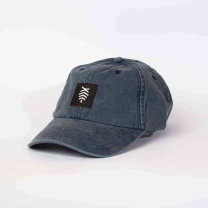 Low profile Vintage Cap | Denim / Black