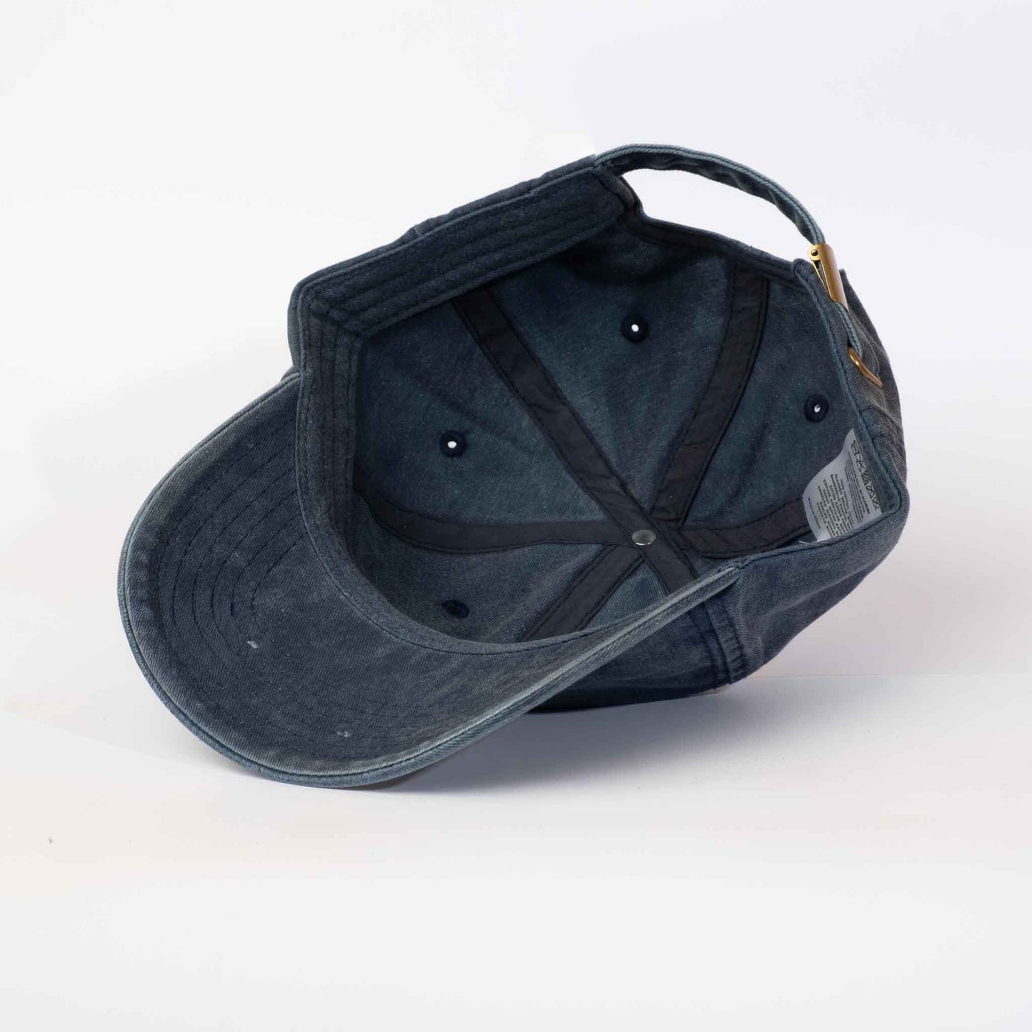 Low profile Vintage Cap | Denim / Text
