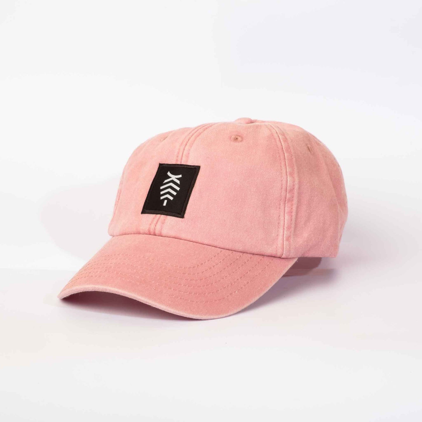 Low profile Vintage Cap | Dusky Pink / Black