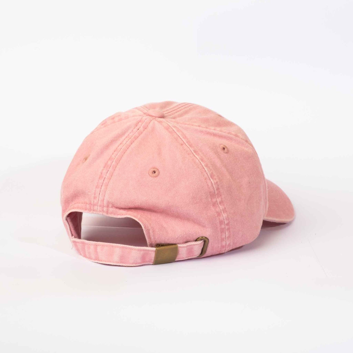 Low profile Vintage Cap | Dusky Pink / Leather