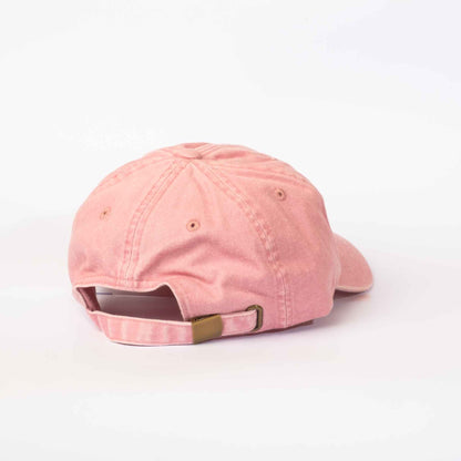 Low profile Vintage Cap | Dusky Pink / Text