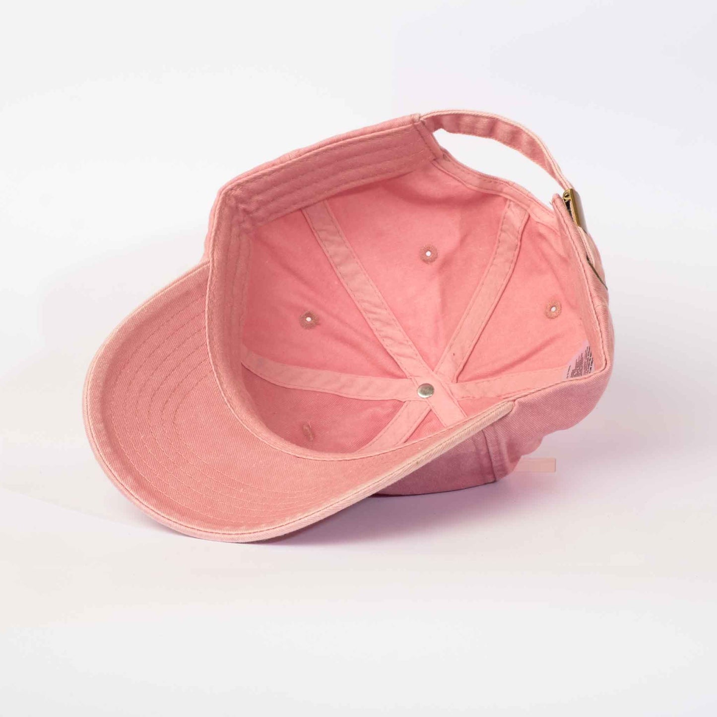 Low profile Vintage Cap | Dusky Pink / Text