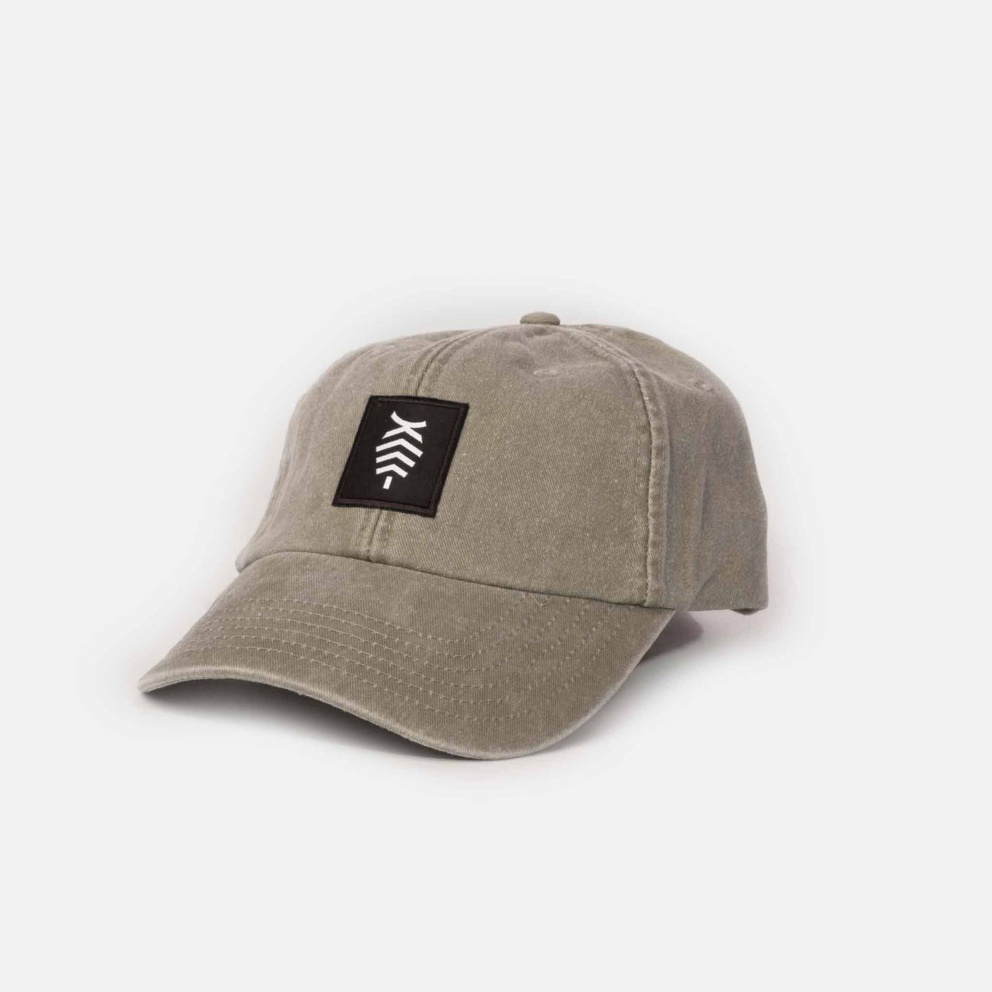 Low profile Vintage Cap | Grey / Black