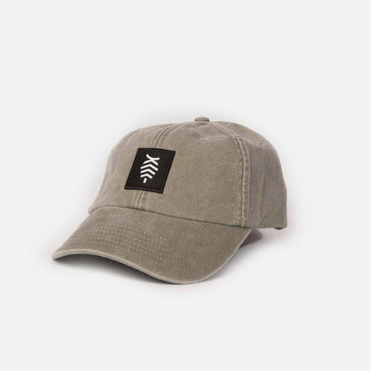 Low profile Vintage Cap | Grey / Black
