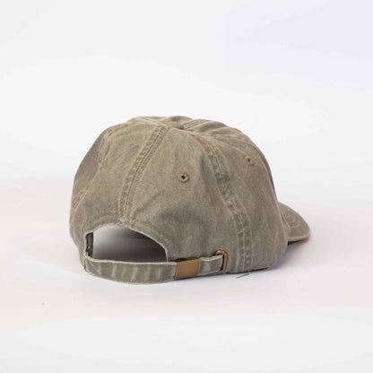 Low profile Vintage Cap | Grey / Text
