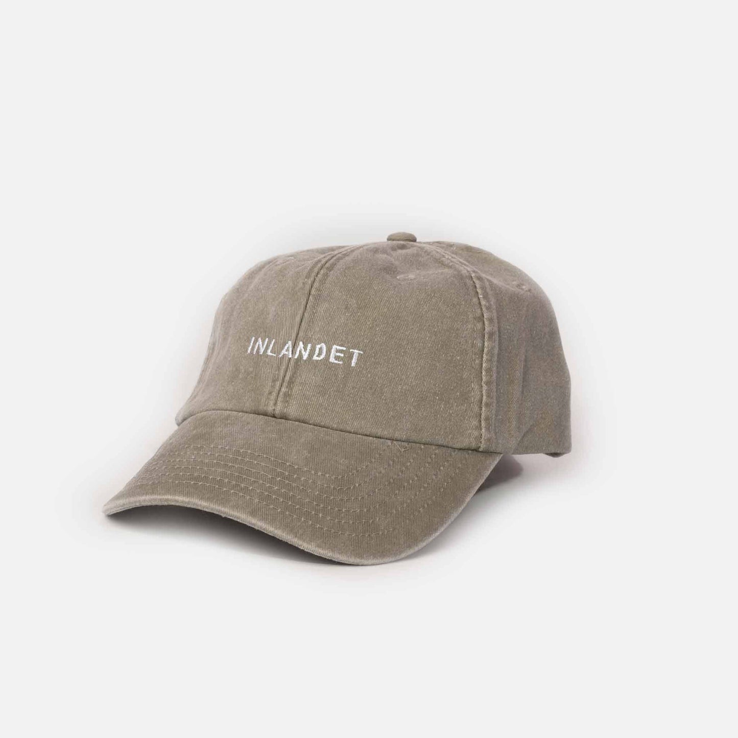 Low profile Vintage Cap | Grey / Text