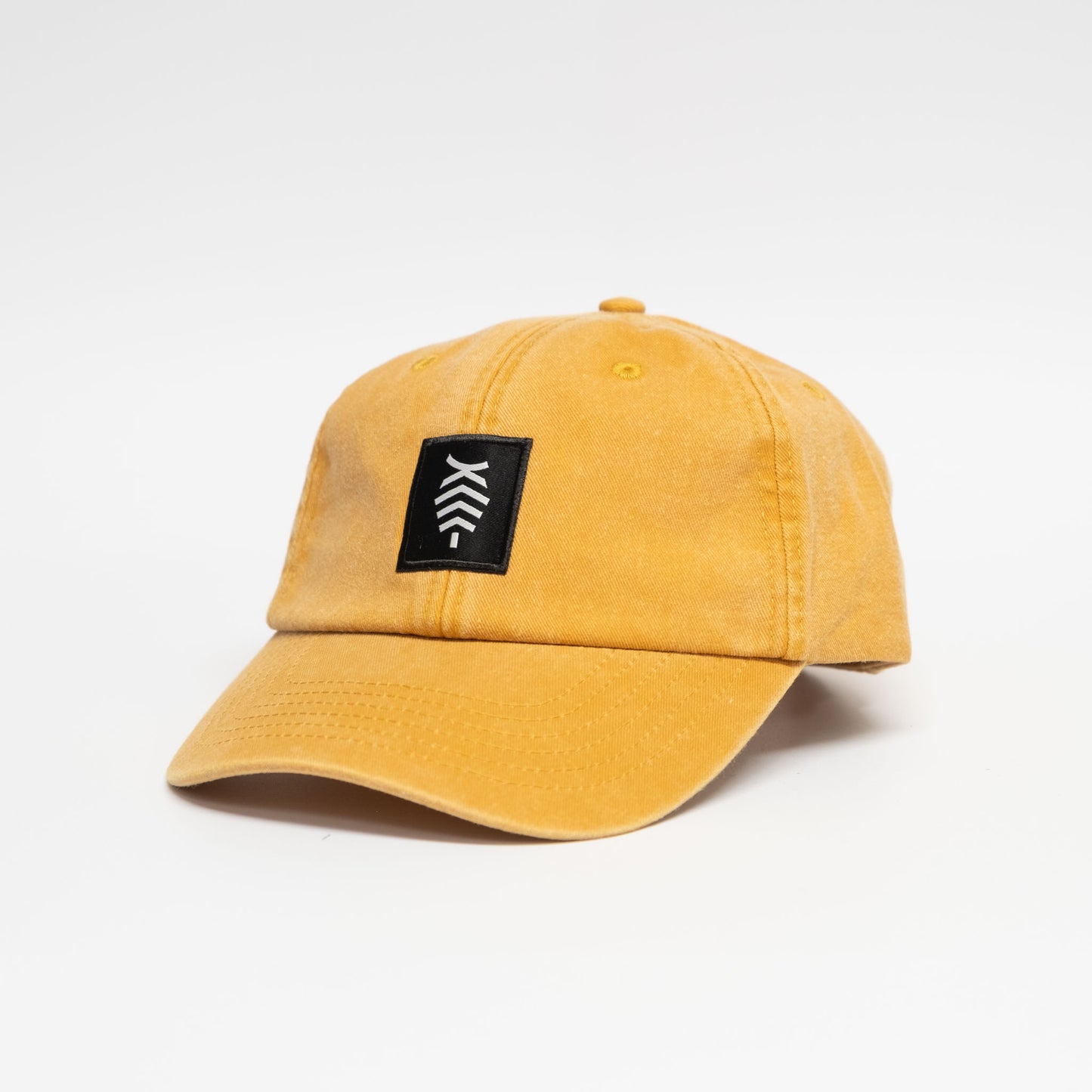 Low profile Vintage Cap | Mustard / Black
