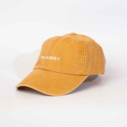 Low profile Vintage Cap | Mustard / Text